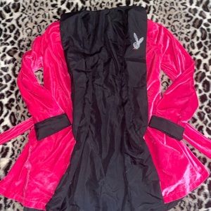 Playboy Bunny Hot Pink Soft Robe